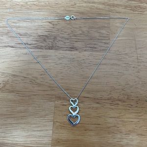 Sterling silver necklace. Stamped 925 TH